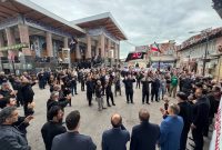 برگزاری  مراسم هیئت عزاداری  شورای اسلامی و شهرداری رشت در بقعه متبرکه حضرت فاطمه اخری (س) خواهر امام