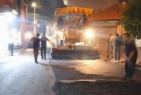 پایان عملیات روکش آسفالت محدوده باقرالعلوم محله عینک منطقه چهار شهری