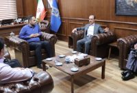 رئیس دانشگاه گیلان با شهردار رشت دیدار کرد