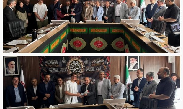 از رتبه‌های برتر گیلانی کنکور تجربی ۱۴۰۳ «آرتا قلعه‌باغی» و «فاطمه خوشحال» تقدیر شد