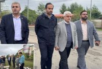 بازدید اعضای شورای اسلامی با همراهی شهردار رشت از پیشرفت پروژه گردشگری تالاب عینک