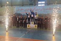 شهرداری رشت قهرمان مسابقات سالمندان کشور شد