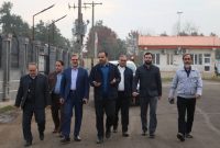 بازدید دادستان مرکز استان و شهردار رشت از کارخانه کود آلی گیلان