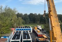 پایان فرسودگی سیستم سرمایشی بیمارستان رسول اکرم(ص)با نصب چیلرهای جدید