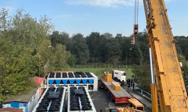 پایان فرسودگی سیستم سرمایشی بیمارستان رسول اکرم(ص)با نصب چیلرهای جدید