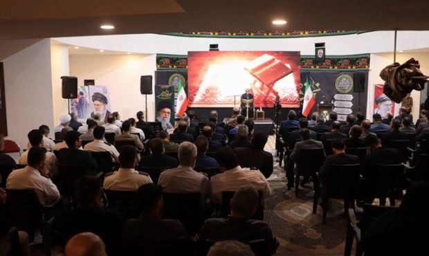 مراسم اربعین شهادت قائد امت اسلام در نمازخانه شهرداری رشت برگزار شد